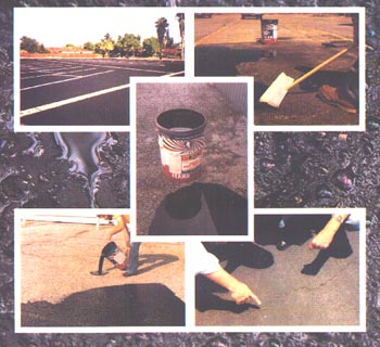 For a fraction of the cost to install an asphalt overlay or replace the entire parking lot, GATOR SEAL will restore and seal excessively cracked asphalt surfaces in one easy step. Skilled labor is not necessary.